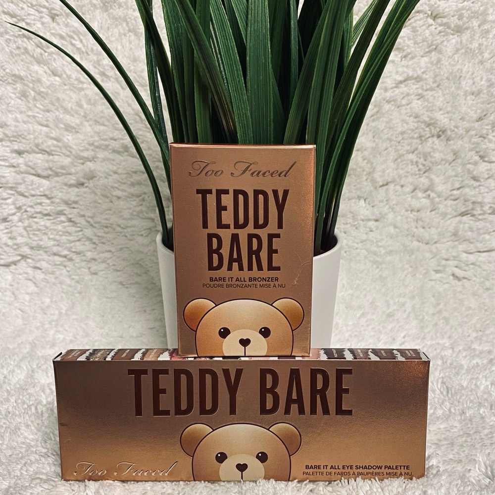 *NEW* TOO FACED TEDDY BARE PALETTE & TEDDY BARE BRONZER 🐻